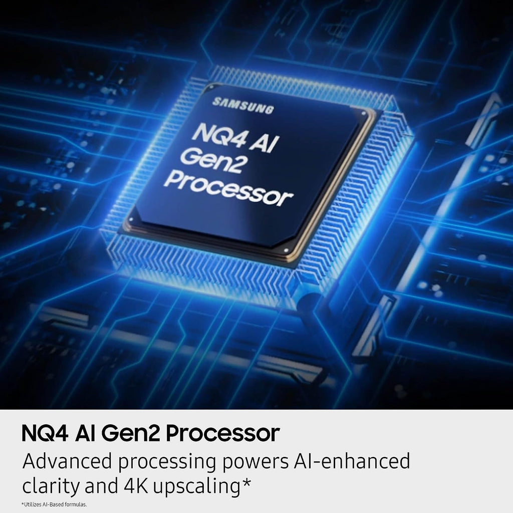Samsung QN55QN80FAFXZA 55 Inch Neo QLED QN80F Series Supreme UHD 4K TV with a Kanto PMX700 Pro Series Full Motion Dual Stud Mount (2025)