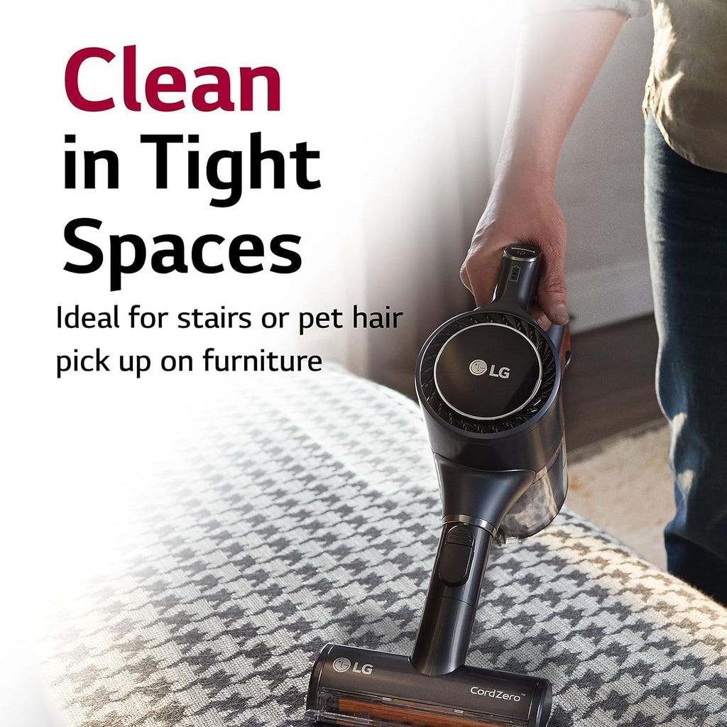 LG CordZero Vacuum, Matte Black (Renewed)