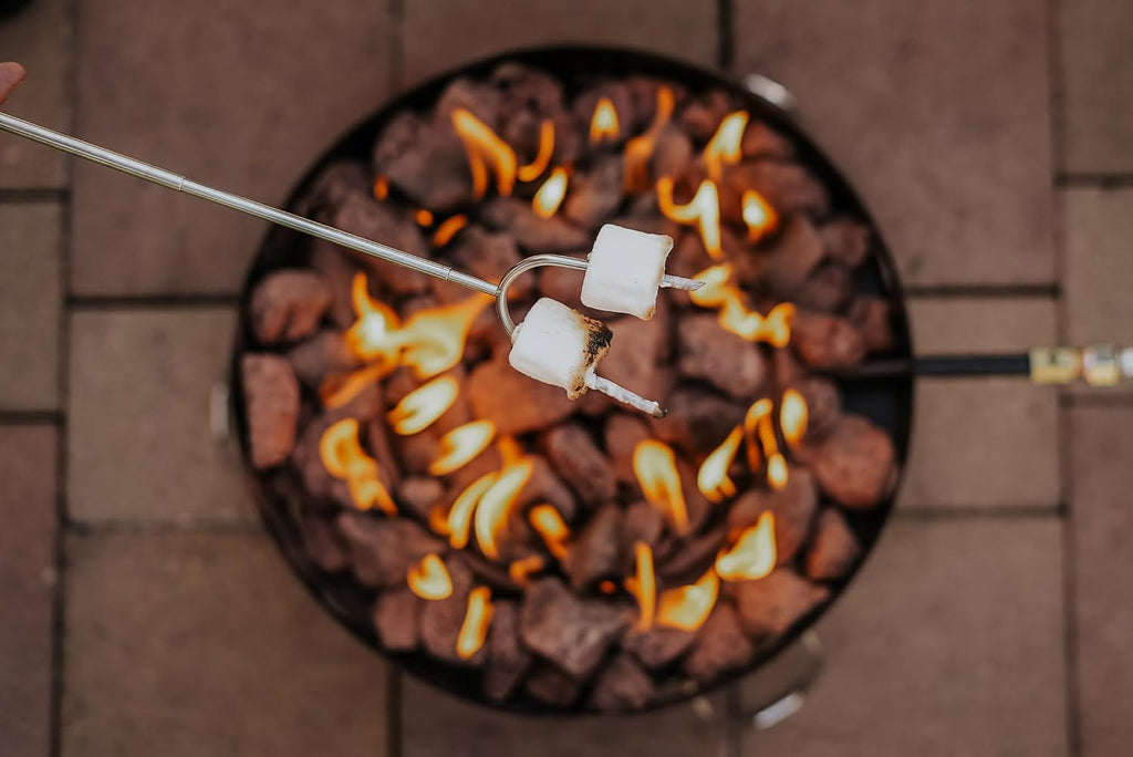 Stansport 088 Propane Fire Pit-with Lava Rocks, One Size, Black