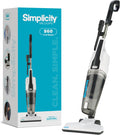 Bagless Broom Vacuum in White