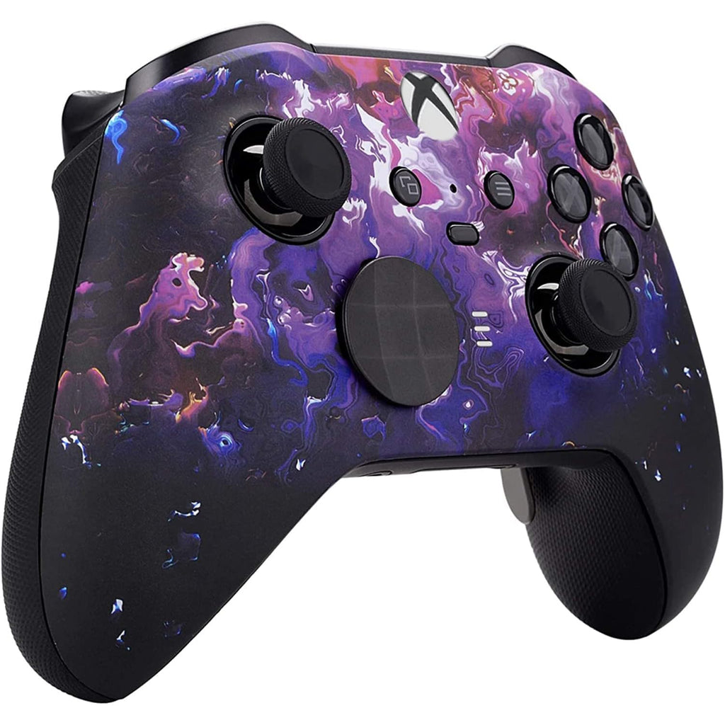 Custom Controllerzz Elite Series 2 Controller Compatible With Xbox One, Xbox Series S and Xbox Series X (Purple Magma)