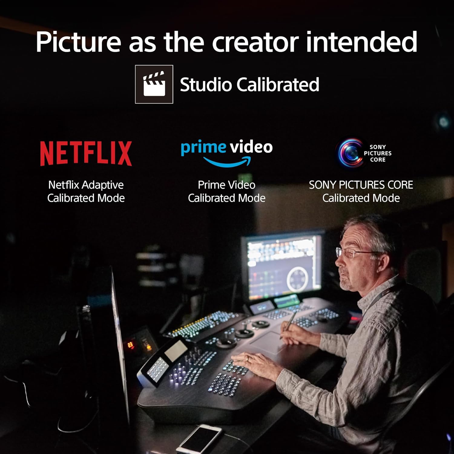 Sony K65XR90 65 Inch XR90 Series Bravia Mini LED HDR QLED 4K Google TV with an AudioQuest PowerQuest3 Power Filter/Surge Protector 8 Outlet (2024)
