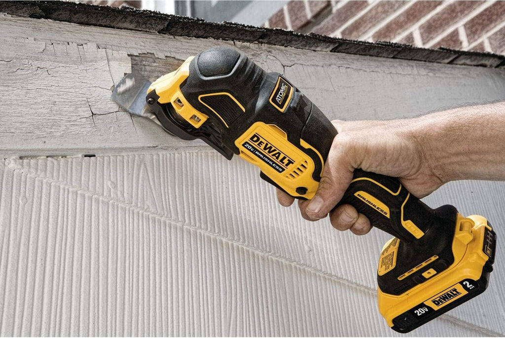 DEWALT DCS354D1R 20V MAX ATOMIC Brushless Lithium-Ion Cordless Oscillating Multi-Tool Kit (2 Ah) (Renewed)