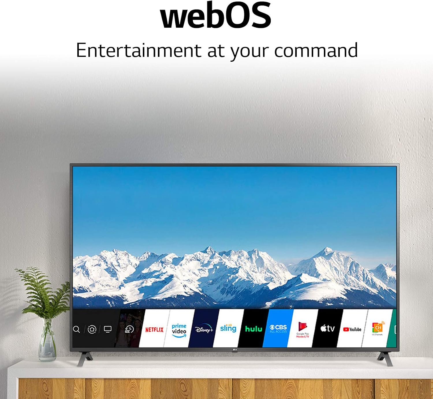 LG 75UN7070PUC 'Works with' Alexa UHD 70 Series 75' 4K Smart LED TV (2020)