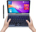 8' Mini Laptop 2-in-1 HD Touchscreen Portable, Win 11 Pro Portable Pocket PC, N150 12 GB LPDDR5 512 GB M.2 SSD, Wi-Fi 6, BT 5.2 2 MP Camera, G-Sensor, HDMI, Type C