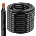 12/4 SJOOW Wire 100FT, 12 AWG 300V SJOOW Bulk Cable, 12 Gauge 4 Conductor Portable Cable for Welder,Generator,Portable Light,Circuits,EV Car Charger,Motor Lead