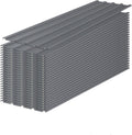 Roof Panels 10 pcs L60.63×W16.77 inch Galvanized Steel, Metal Corrugated Tin Roofing Panels Gazebo Top Cover Heavy Duty Roof Replacement for Patio Outdoor Garden, Grey
