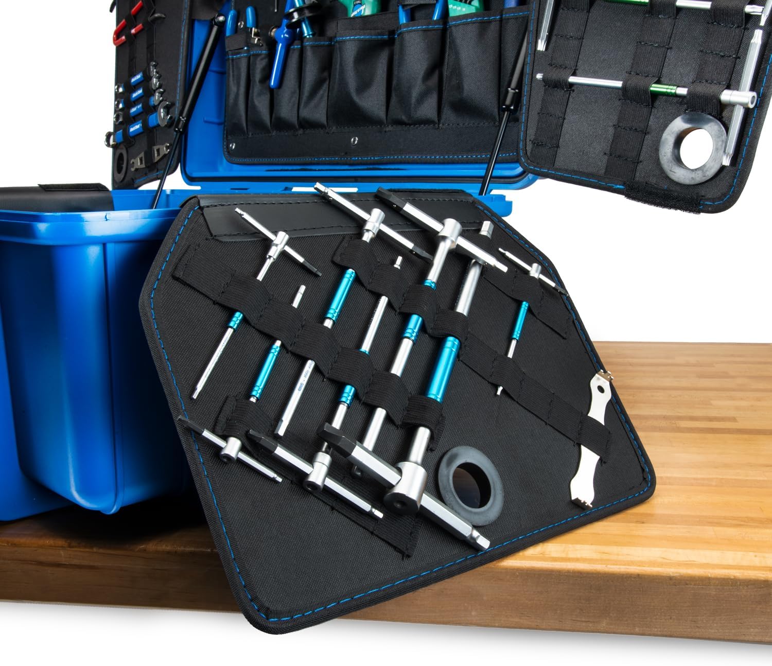 Park Tool BRK-1 Big Rolling Kit for Mobile Bicycle Mechanics - 100-Piece Tool Kit with Toolbox