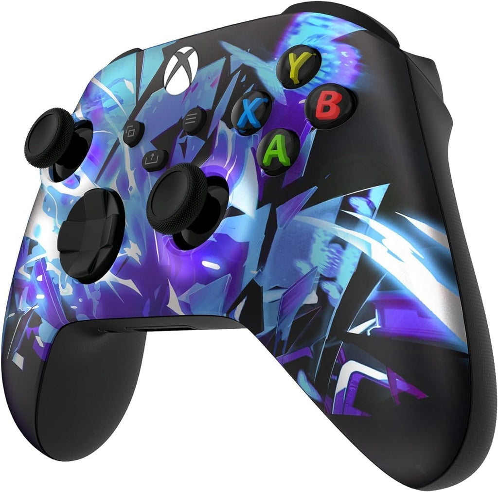 Custom Controllerzz Wireless Controller for Microsoft Xbox Series X/S & Xbox One - Custom Soft Touch Feel - Custom Series X/S Controller (X/S Graffiti)