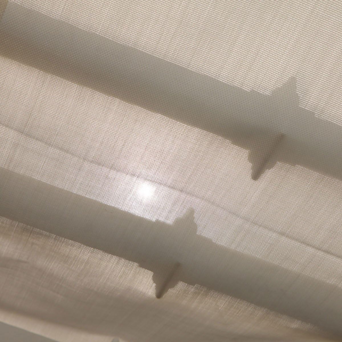 Vita Canvas Weave Shade Strips for 10 Foot x 10 Foot Vita Brand Pergola, Light Gray, Grey, VA42063