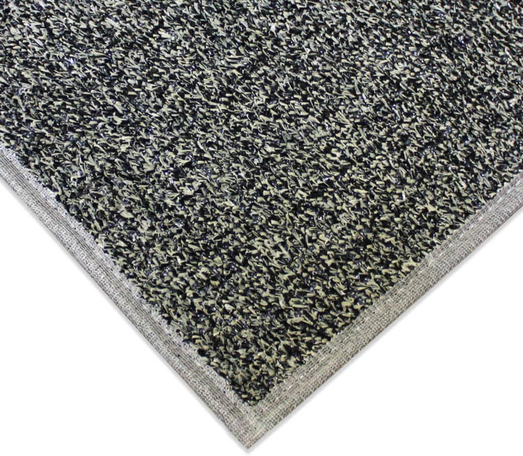 KOECKRITZ Outdoor Taupe Turf Rug – Weather-Resistant Artificial Grass Carpet for Patio, Deck, Porch, Gazebo, Boat & Pool – Lightweight, Fade-Resistant - 7' x 7'