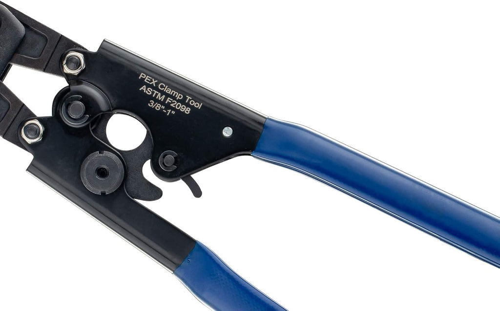 EFIELD 1/2 inch 200 ft Pex-b Pipe/Tubing 2 x100 ft Blue & Red, Pex Fittings (15), Crimp Tool, Clamps, and Cutter Combo Kit,(E99KIT)