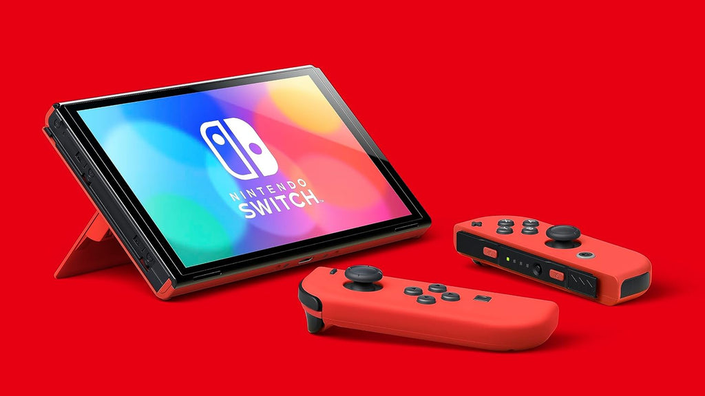 Nintendo Switch OLED Model Mario Red Edition (Renewed)