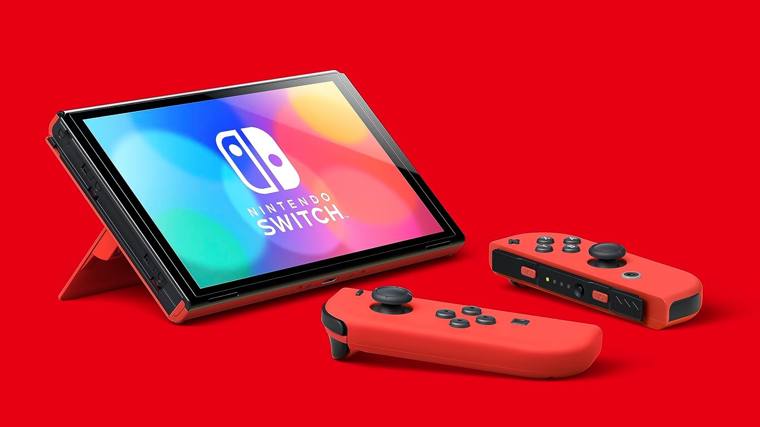 Nintendo Switch OLED Model Mario Red Edition (Renewed)