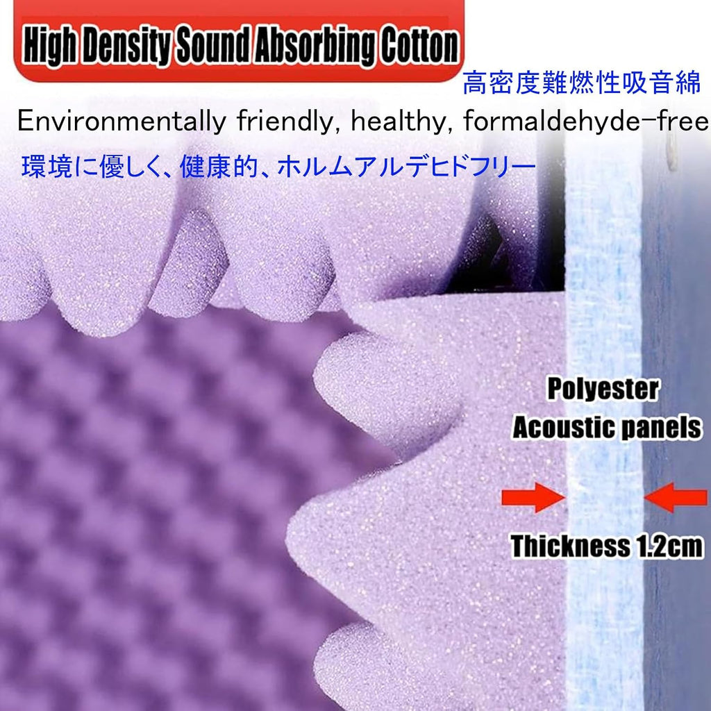 Portable Vocal Booth, Removable Sound Isolation Room, Desktop Soundproof Cover, for Microphone Recording Equipment Podcasts Singing Gaming and Broadcasting (Blue)