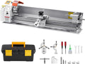 VEVOR Metal Lathe Machine, 8.7 x 39 in, Precision Bench Power Metal Lathe, Automatic Feed, 0-2500 RPM Variable Speed, 1250W Brushless Motor, for Processing Precision Parts Soft Metals Wood Plastics