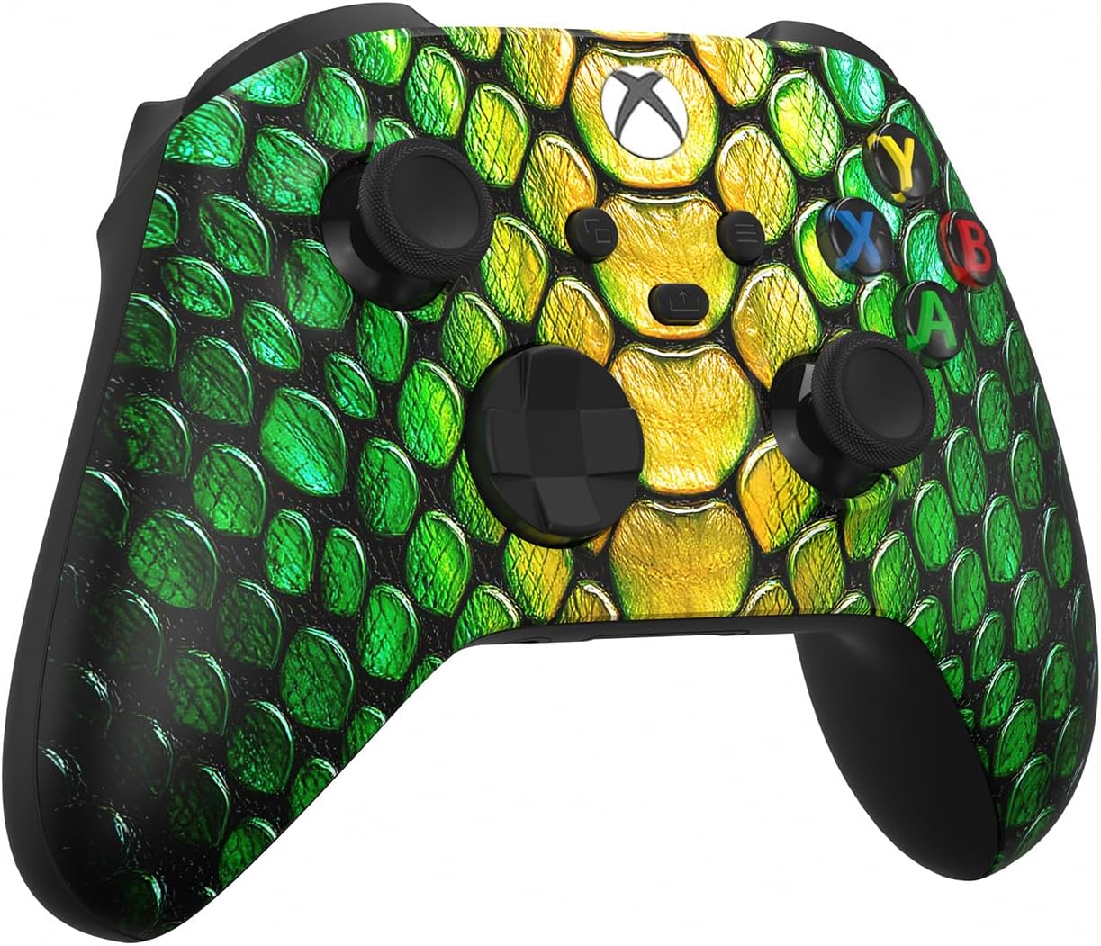 Custom Controllerzz Wireless Controller for Microsoft Xbox Series X/S & Xbox One - Custom Soft Touch Feel - Custom Series X/S Controller (X/S Viper Grid)