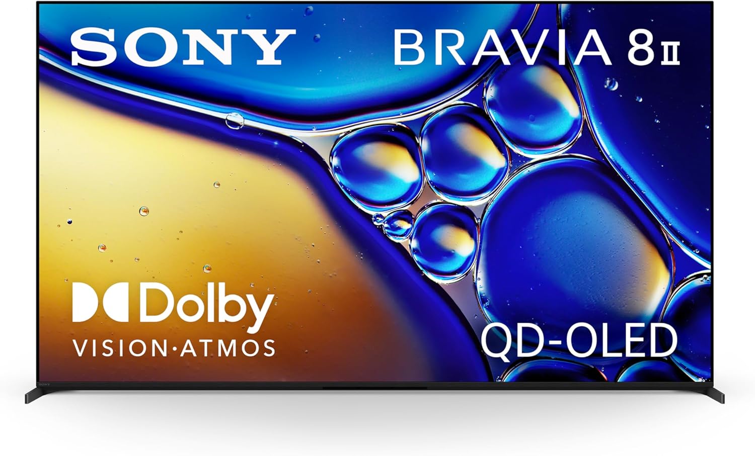 SONY K55XR80M2 55 Inch Bravia 8 QD-OLED 4K HDR Google TV with a Kanto PMX700 Pro Series Full Motion Dual Stud Mount (2025)