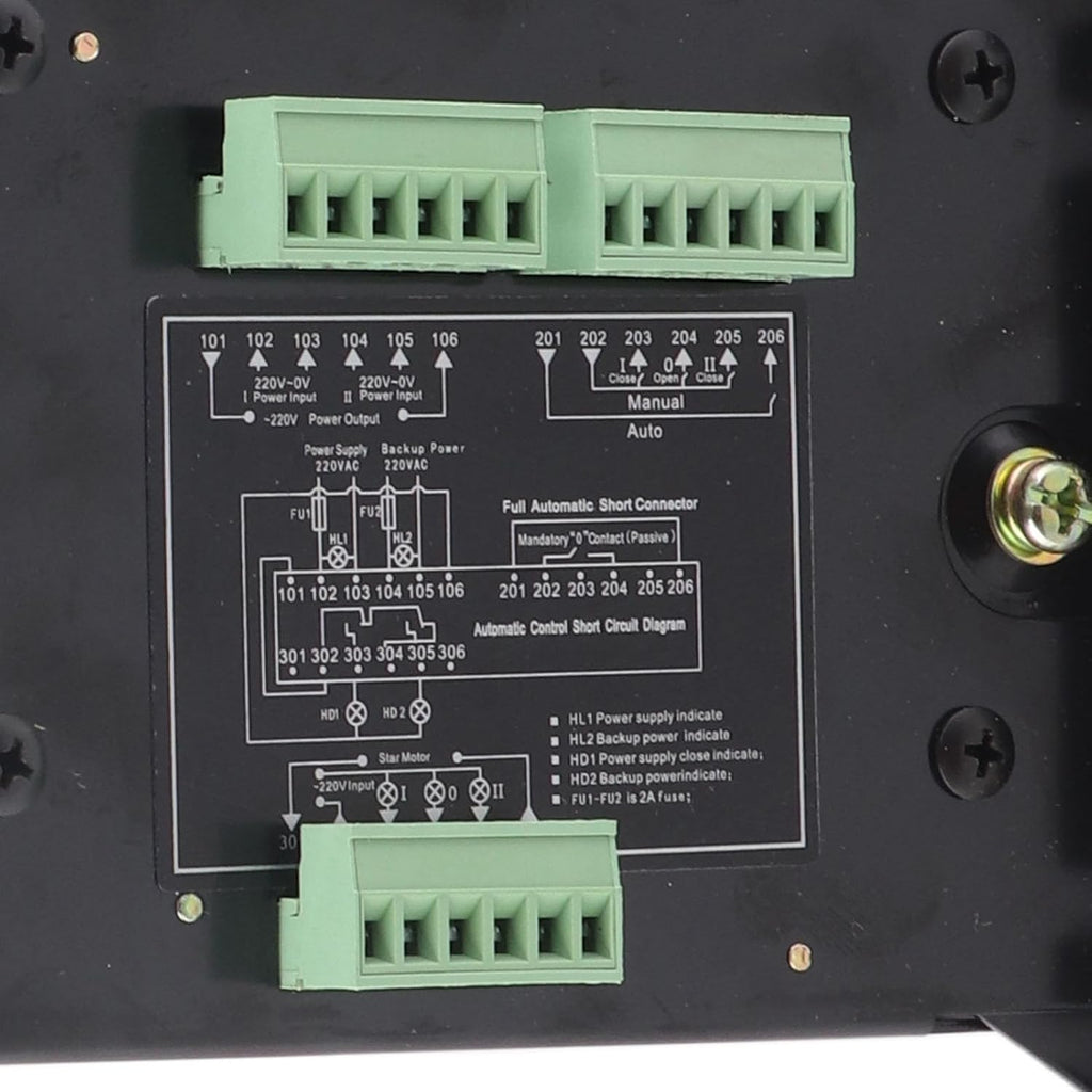 Generator Transfer Switch Isolated 2in 1out Mechanical Interlock Design Power Automatic Transfer Switch AC400V 250A (200A)