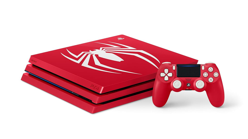 PlayStation 4 Pro 1TB Limited Edition Console - Marvel's Spider-Man Bundle [Discontinued]