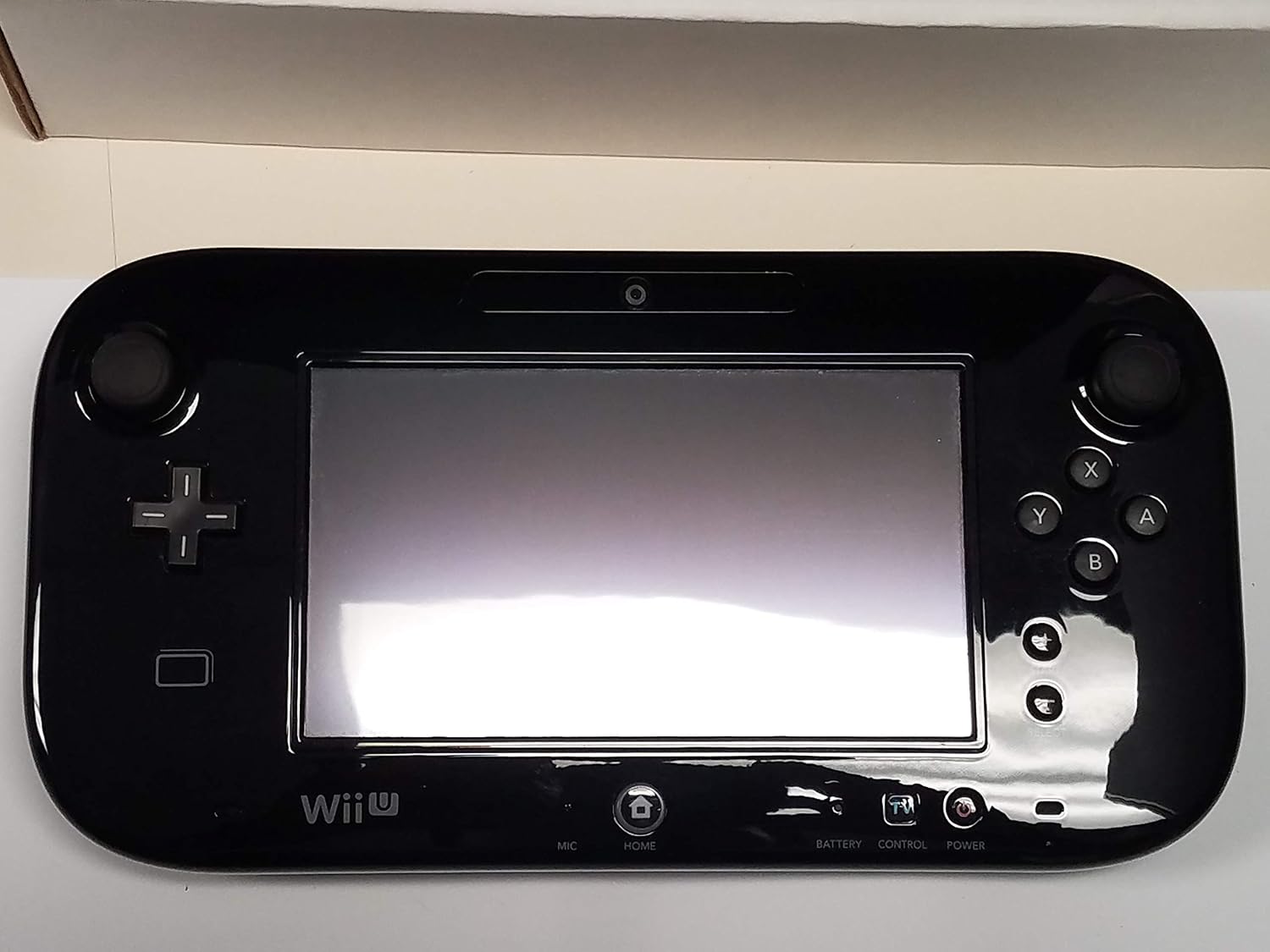 Replacement Official Authentic Nintendo Wii U Gamepad [Black] - Bulk Packaging
