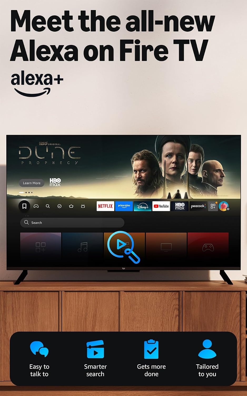 Amazon Ember 55' QLED Series with Fire TV (newest model) with 4-Year Protection Plan