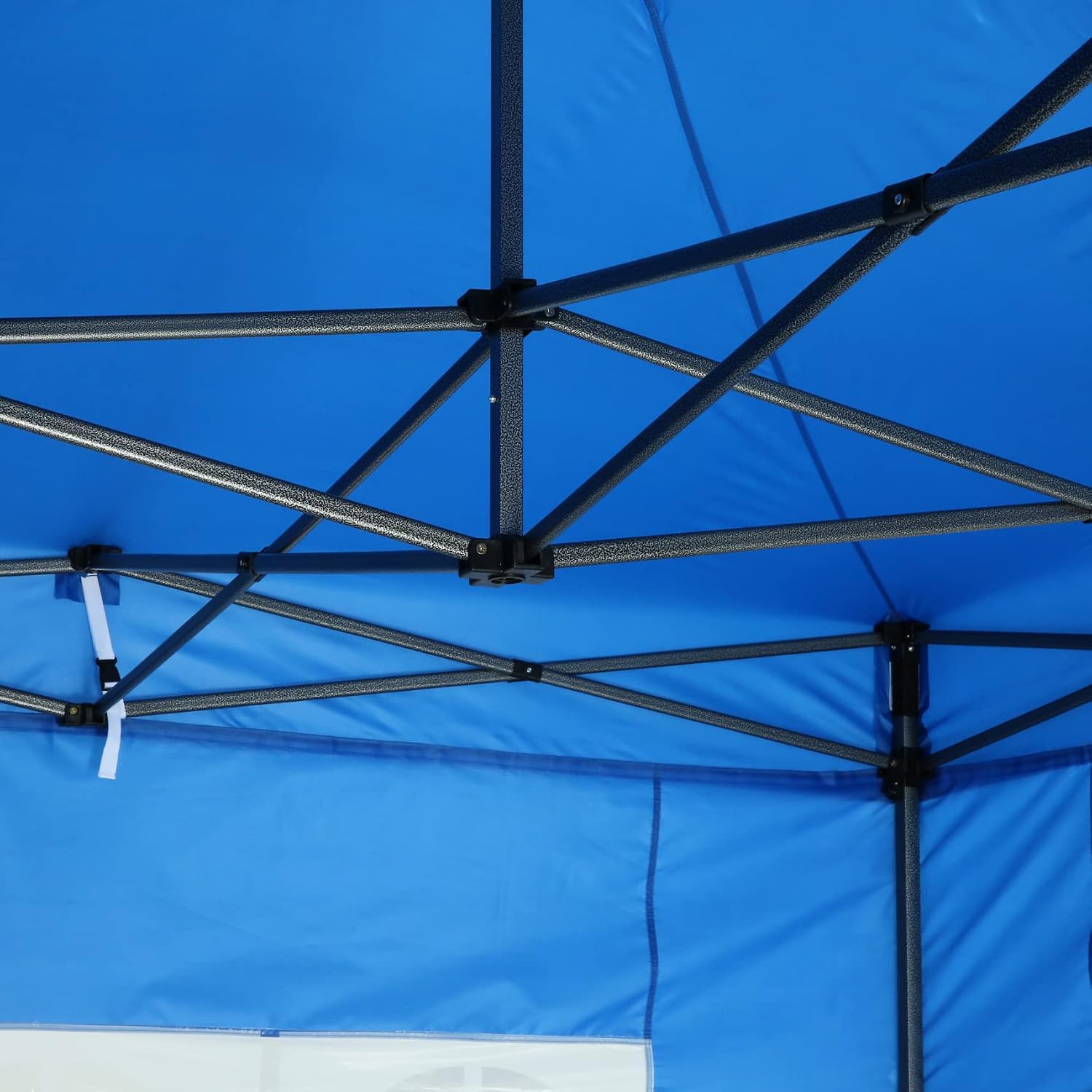 COBIZI 10x10 Pop Up Canopy Tent 10x10 Canopy with 4 Sidewalls Waterproof Heavy Duty Commercial Canopy Tent for Parties Outdoor Garden Gazebo, Carry Bag with Wheel(10x10ft, Gray)