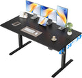 Agilestic Electric Standing Desk, 55 x 28 Inches Height Adjustable Desk, Sit Stand up for Work Office Home, Ergonomic Rising Computer Table with Memory Preset, Black