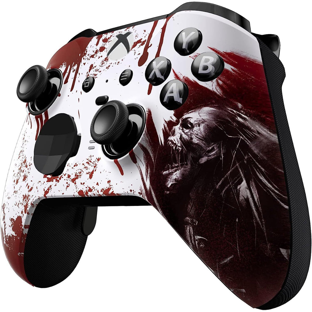 Custom Controllerzz Elite Series 2 Controller Compatible With Xbox One, Xbox Series S, and Xbox Series X (Bloody Zombie)
