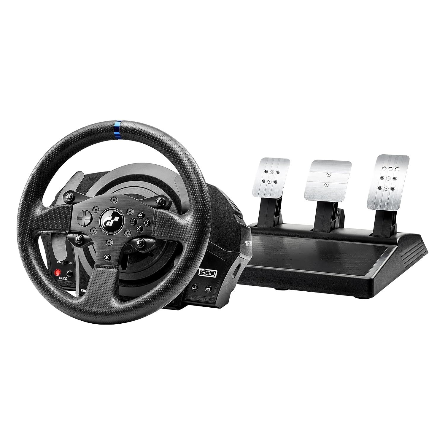 Thrustmaster T300RS GT Steering Wheel Set – Premium Force Feedback Sim Racing Wheel & Pedals for PS5, PS4 & PC | Realistic Driving Simulator for Sim Racing