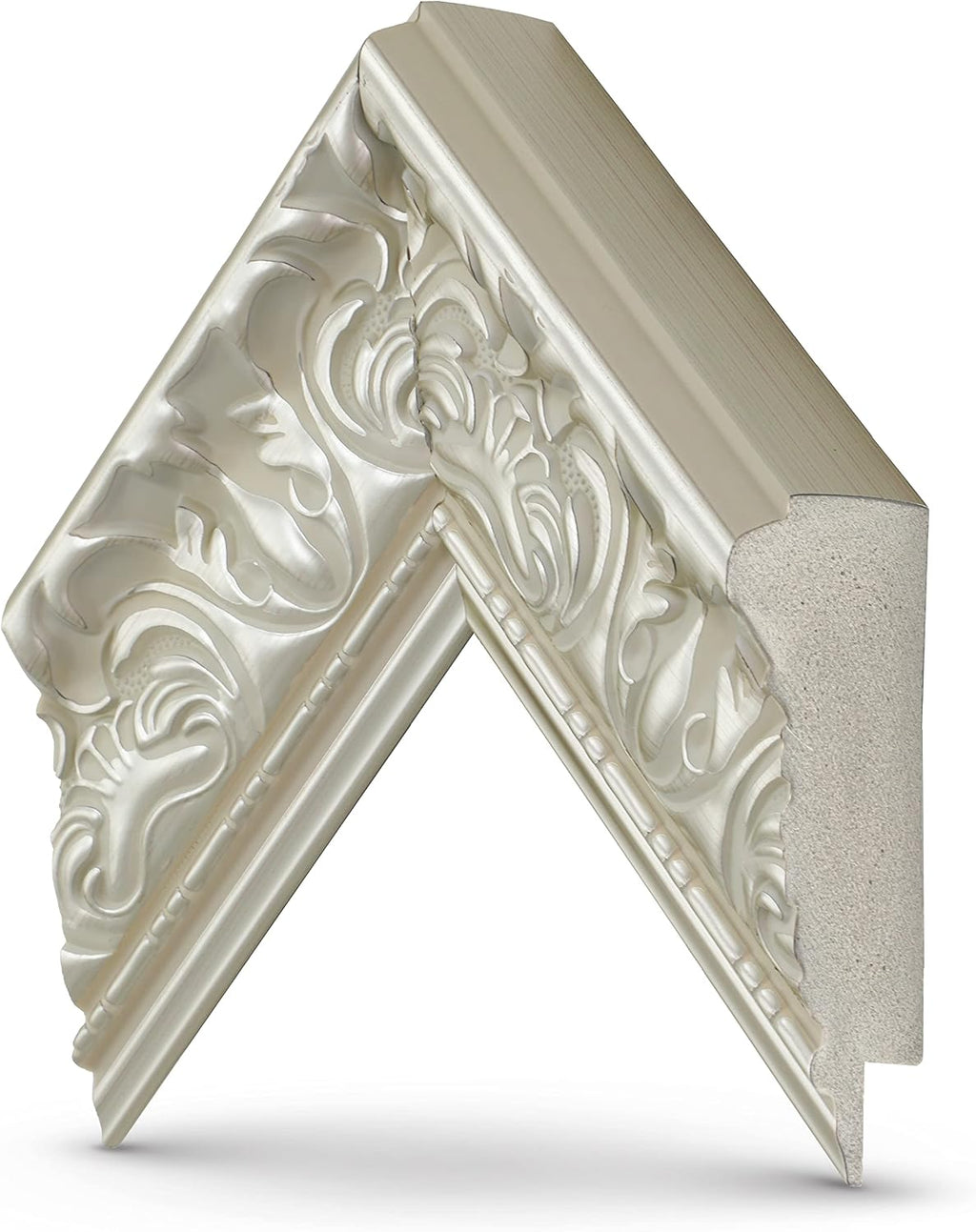Tuscan Pearl 32' Premiere Deco TV Frame - Compatible ONLY with Samsung The Frame TVs (Fits 2021-2026, LS03A, LS03B, LS03C, LS03D, LS03FA)