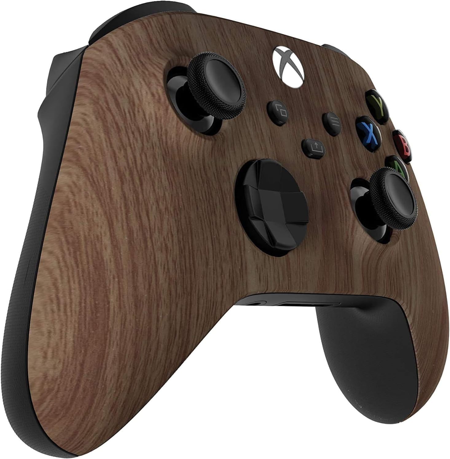 Custom Controllerzz Wireless Controller for Microsoft Xbox Series X/S & Xbox One - Custom Soft Touch Feel - Custom Xbox Series X/S Controller (X/S Wood)