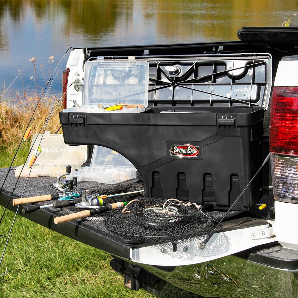 RealTruck UnderCover SwingCase Truck Bed Storage Box | SC302D | Fits 2019 - 2025 Dodge Ram 1500/2500 Drivers Side (New Body Style)