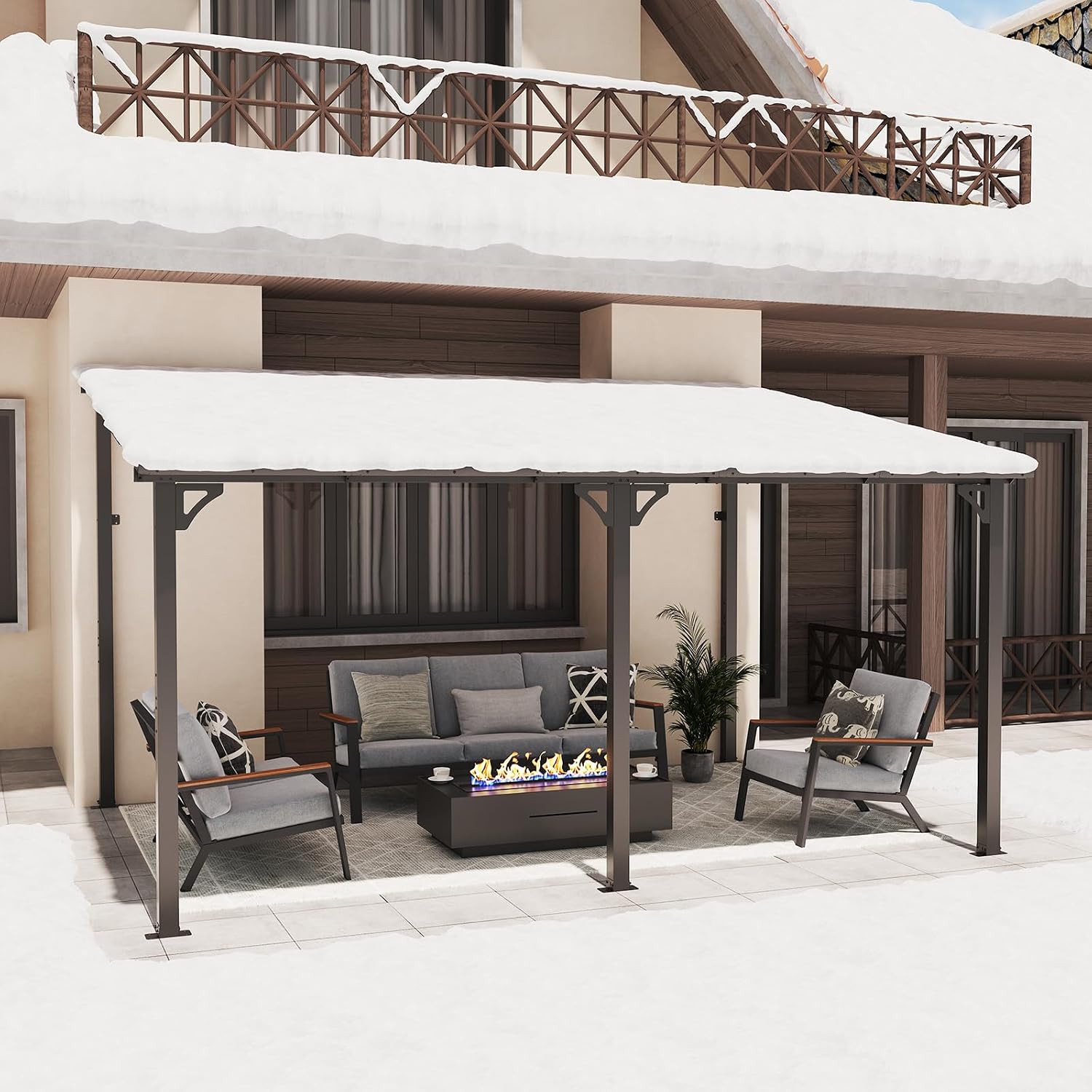 SUNSITT 10 * 14FT Patio Gazebo