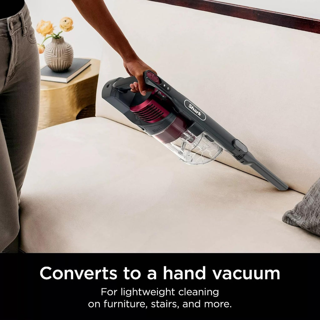 Shark R-IZ464H Vertex Cordless Stick Vacuum with DuoClean PowerFins, Lightweight, Pet Hair, HEPA, 60 Min Run Time - Certified Refurbished