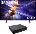 Samsung 42-Inch Class OLED S90F 4K Smart TV NQ4 AI Gen3 Processor, 4K AI Upscaling Pro, OLED HDR + Bundle with an AudioQuest PQ505NA PowerQuest 505 12 Outlet Surge Protector (2025)