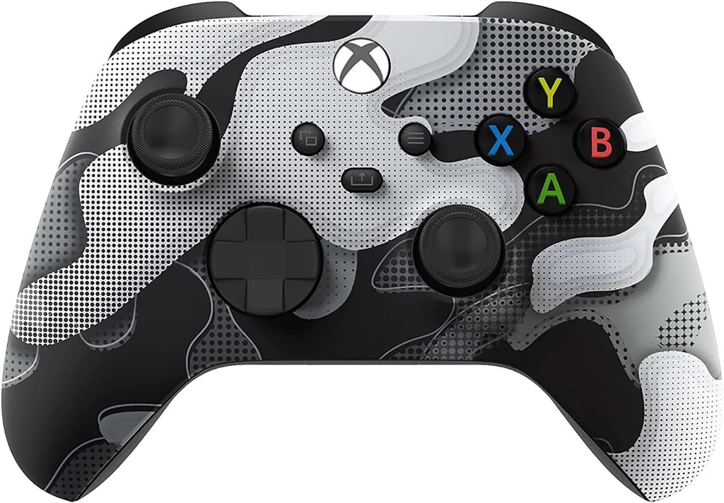 Custom Controllerzz Wireless Controller for Microsoft Xbox Series X/S & Xbox One - Custom Soft Touch Feel - Custom Xbox Series X/S Controller (X/S White Camo)