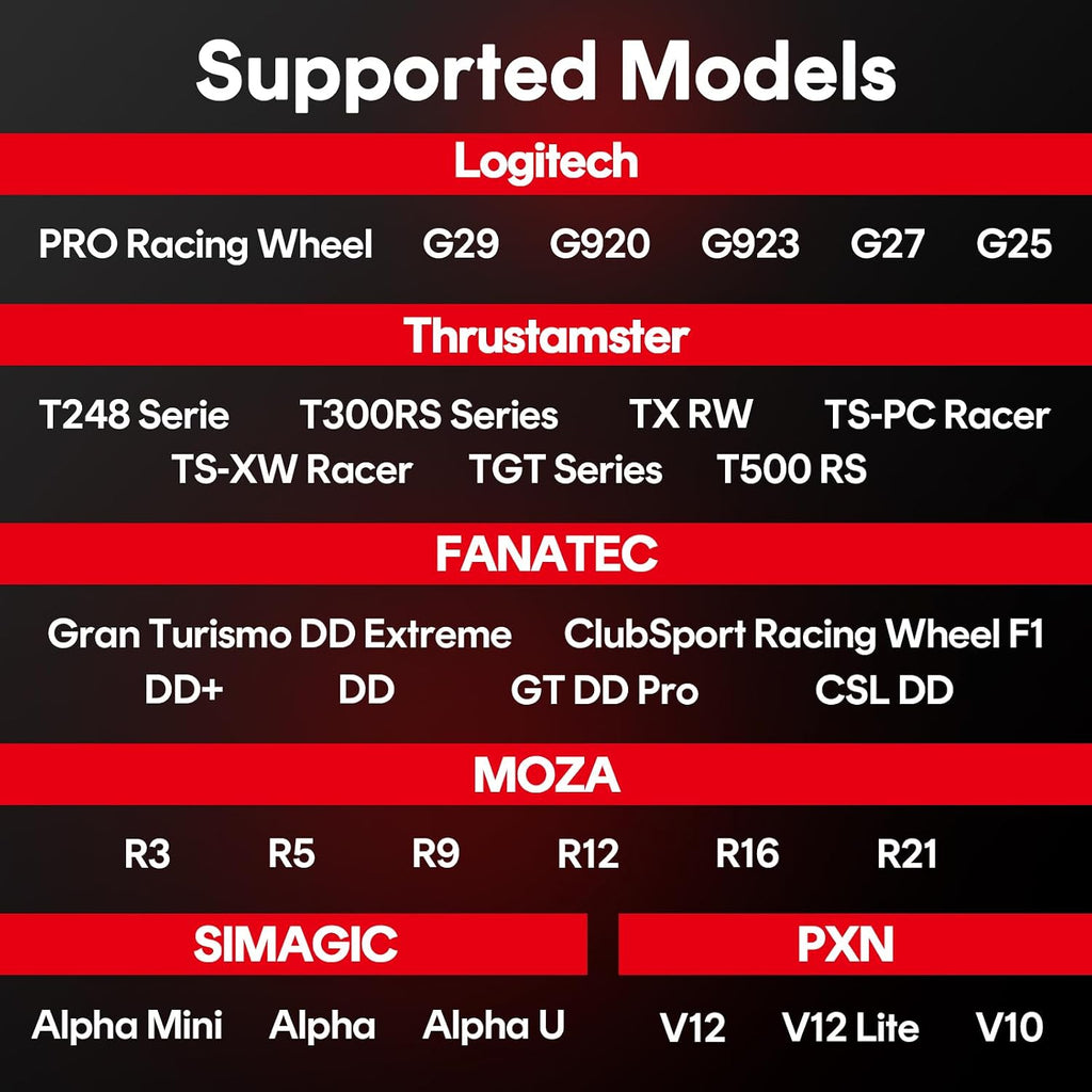 RACGTING Racing Simulator Cockpit for G29/G920/G923, Foldable & Adjustable Racing Seat for Thrustmaster T300RS/248/T-GT II, Fanatec CSL DD/GT DD Pro/ClubSport DD/DD+, MOZA R5, SIMAGIC Alpha Mini