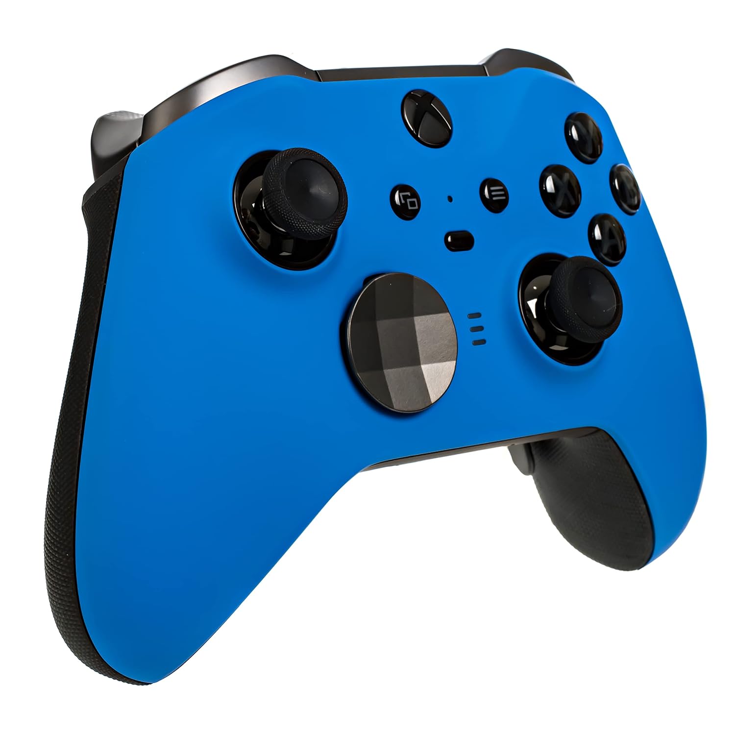 Xbox Elite Series 2 Custom Soft Touch Controller - Soft Touch Feel, Added Grip, Cool Blue Color - Compatible with Xbox One, Series X, Series S