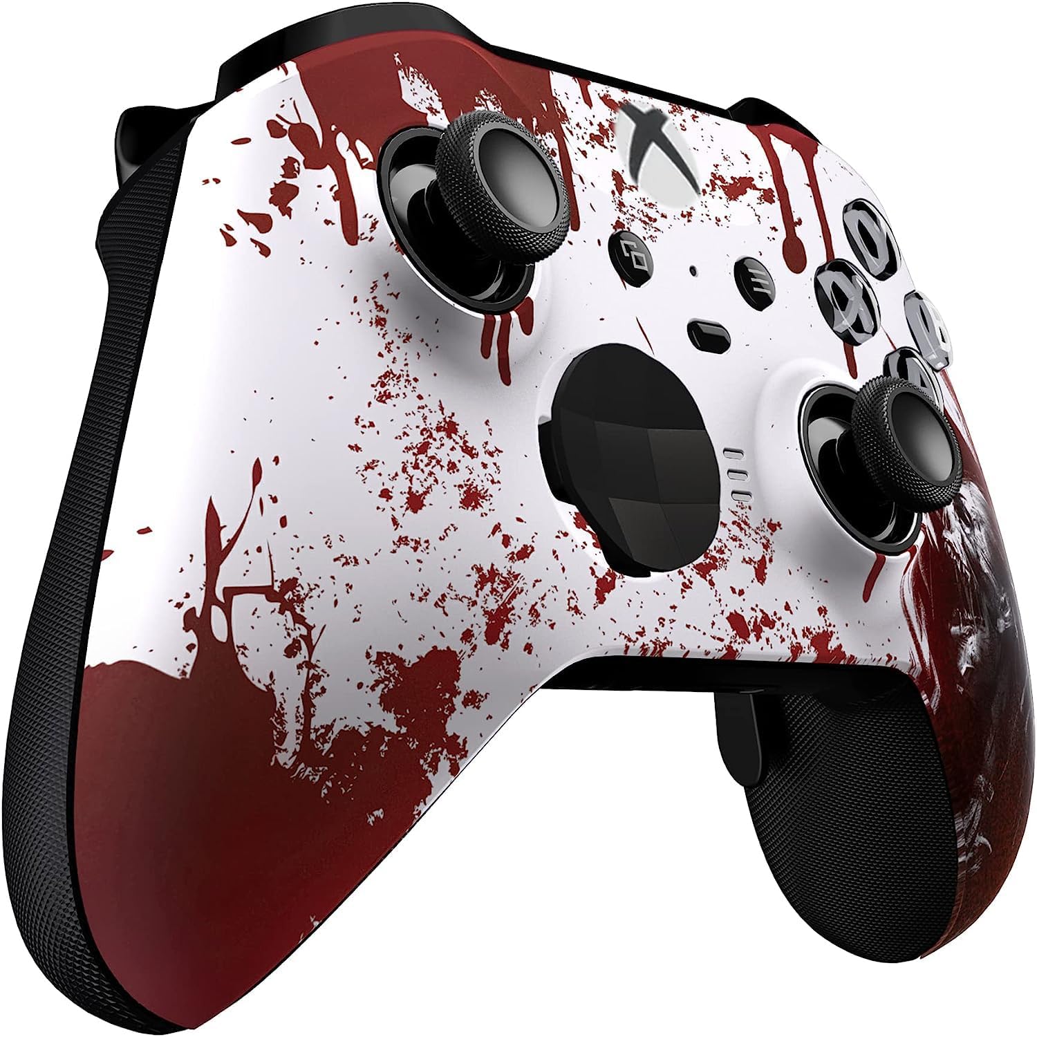 Custom Controllerzz Elite Series 2 Controller Compatible With Xbox One, Xbox Series S, and Xbox Series X (Bloody Zombie)