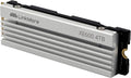 LinkMore XE600 4TB M.2 2280 SSD, PCIe Gen4 NVMe Internal Gaming Solid State Drive with Heatsink, Up to 7200 MB/s, Compatible with PlayStation 5, PS5