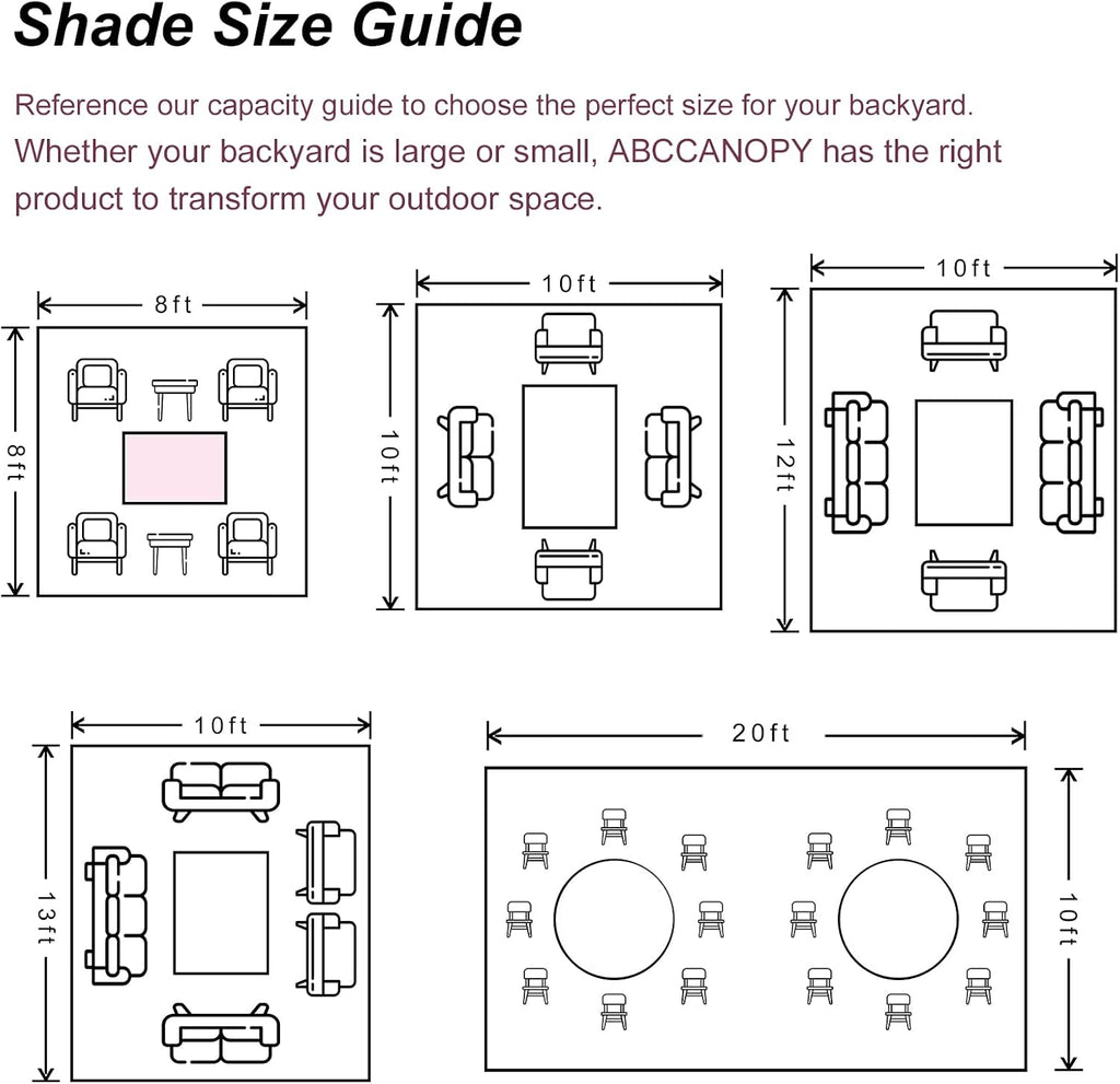 ABCCANOPY Gazebos for Patios 8x8 - Outdoor Steel Frame Gazebo with Mosquito Netting for Lawn Backyard Garden Deck (Khaki)