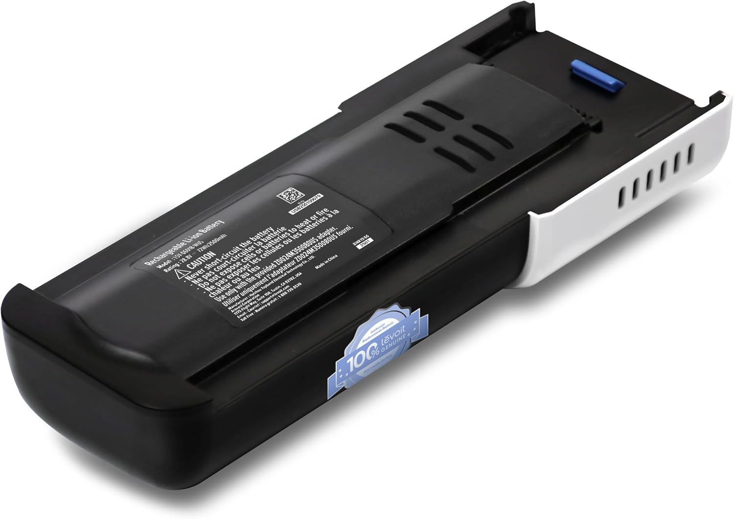 Levoit AERO Cordless Vacuum Cleaner Replacement Battery, 2500mAh, Up to 70 Minutes Runtime