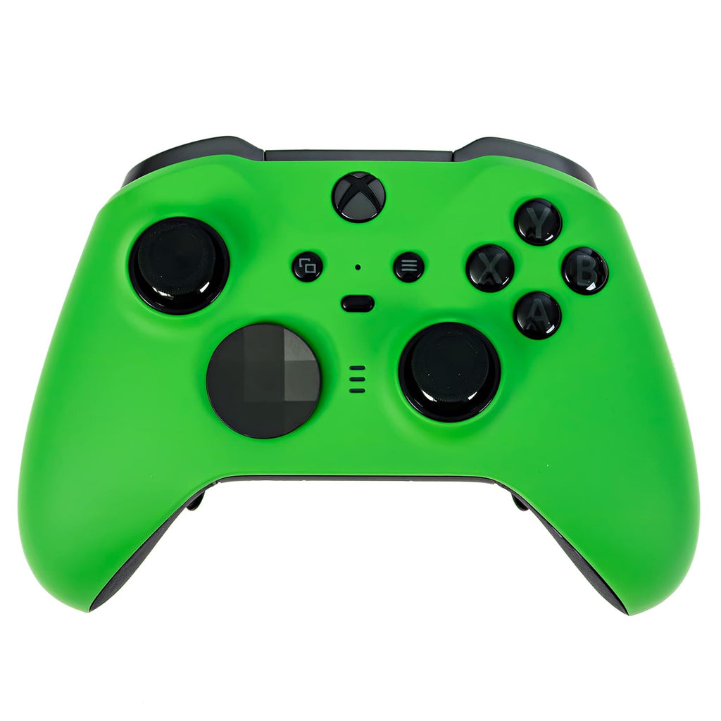 Xbox Elite Series 2 Custom Soft Touch Controller - Soft Touch Feel, Added Grip, Neon Green Color - Compatible with Xbox One, Series X, Series S
