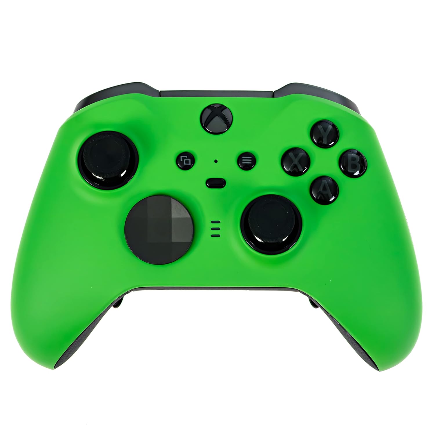Xbox Elite Series 2 Custom Soft Touch Controller - Soft Touch Feel, Added Grip, Neon Green Color - Compatible with Xbox One, Series X, Series S