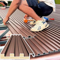 Heavy Duty Ceiling Insulated Panels, Metal Roofing Panels for Chicken Coop Gazebo and Mobile Homes, Corrugated Awning Covers with Polycarbonate Fill(Brown,L 1m(3.2ft))