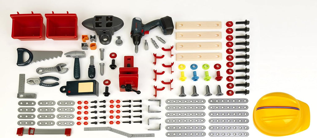 Klein Theo Bosch Workstation Workbench Premium Toys for Kids Ages 3 Years & Up