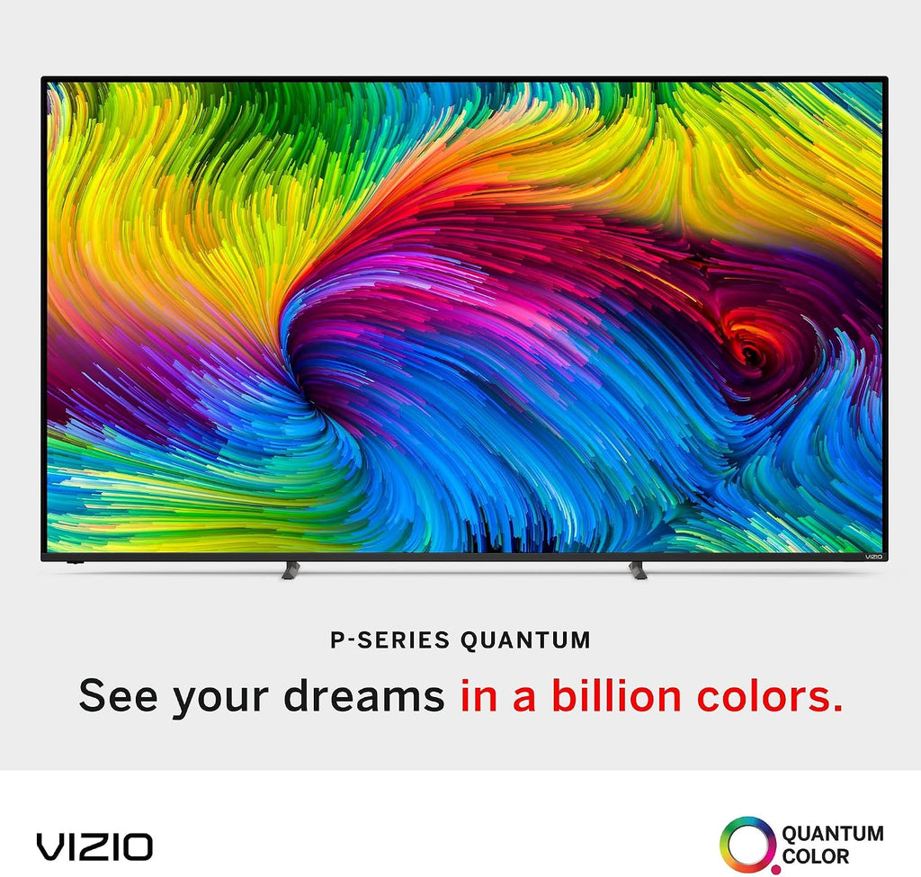 VIZIO 75-Inch P-Series 4K QLED HDR Smart TV w/Voice Remote, Dolby Vision, 4K 120Hz Gaming, Alexa Compatibility, P75Q9-J01, 2022 Model