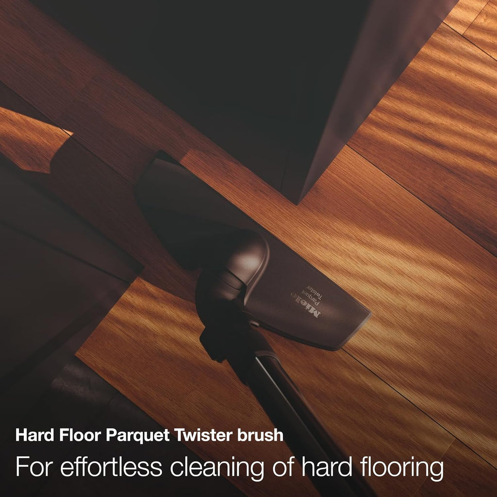 Miele Complete C3 Kona Powerline Vacuum Cleaner for Heavy Duty Carpets, in Obsidian Black