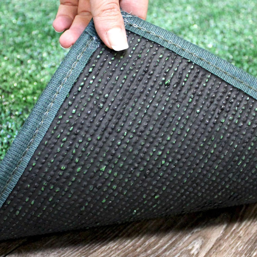 KOECKRITZ Outdoor Turf Rug – Weather-Resistant Artificial Grass Carpet for Patio, Deck, Porch, Gazebo, Boat & Pool – Lightweight, Fade-Resistant - 5' x 10' Holly Leaf